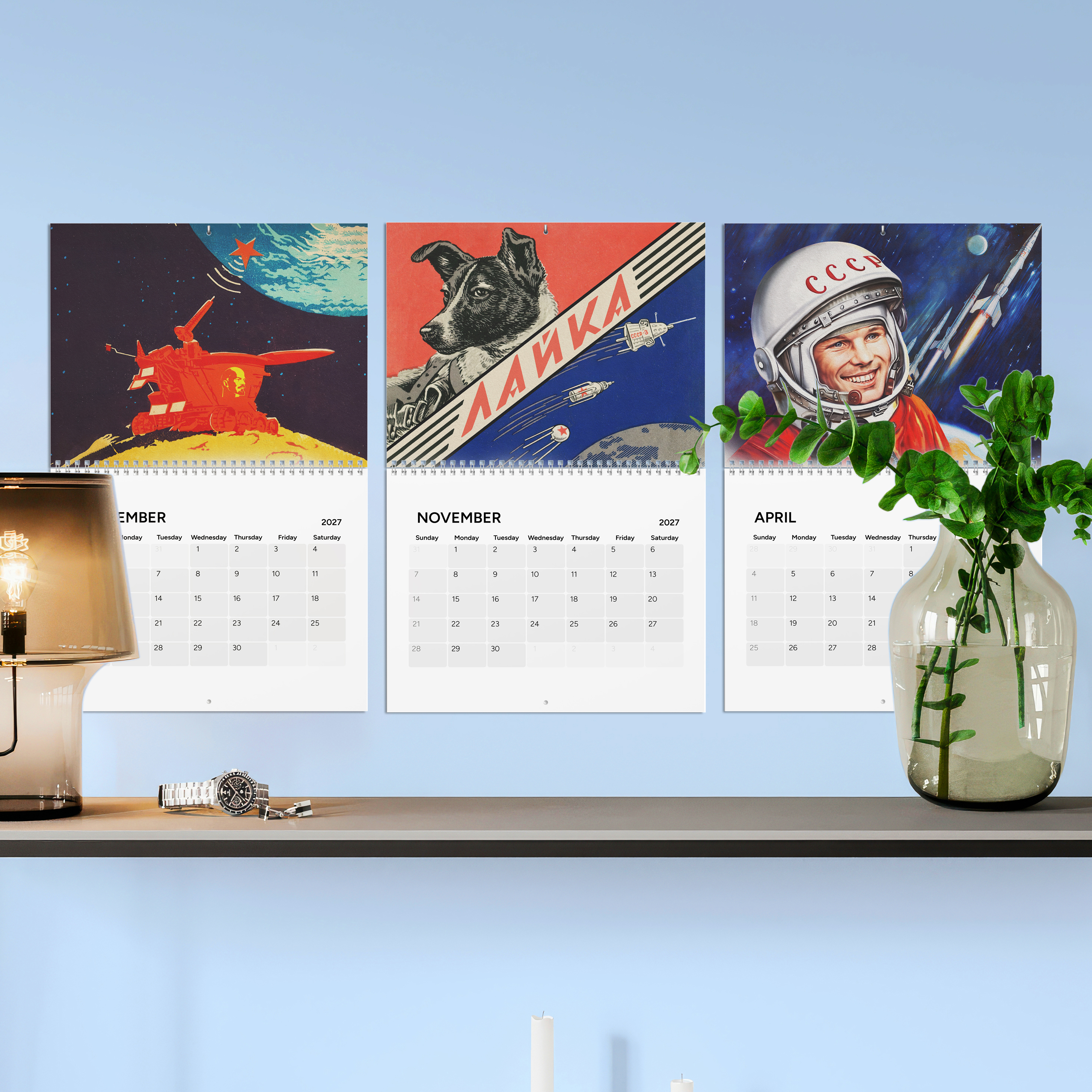 Soviet space calendar 2027