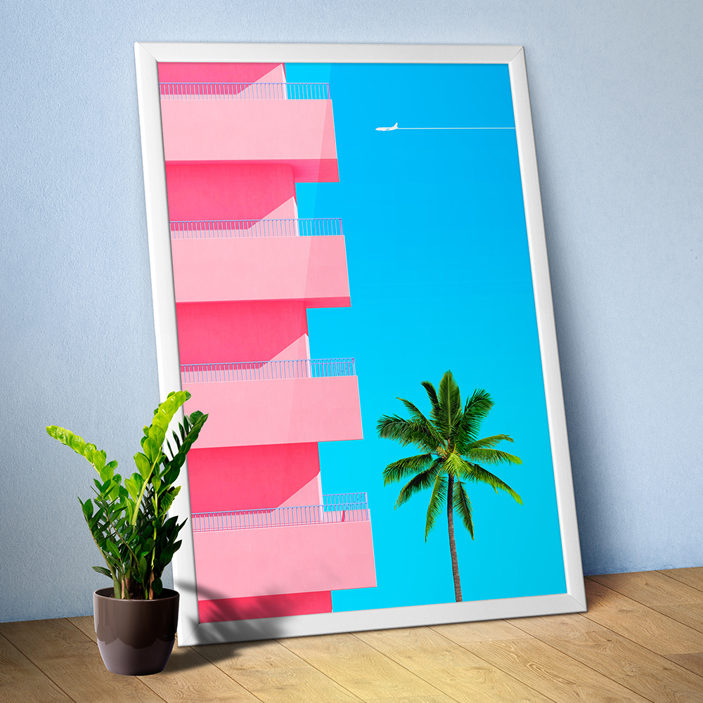 	Canaries, Ibiza/Spain, Maimi/Florida, Egypt Morocco Tunisia — Minimalistic travel posters, Boho travel art