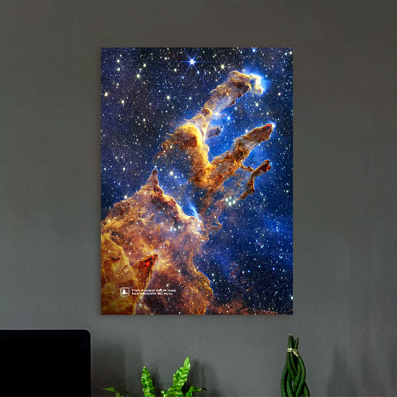 JWST Pillars of Creation 2022 - Eagle Nebula, M16, NGC 6611