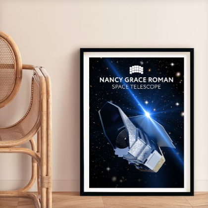 Nancy Grace Roman Space Telescope poster — NASA space print - Fy!