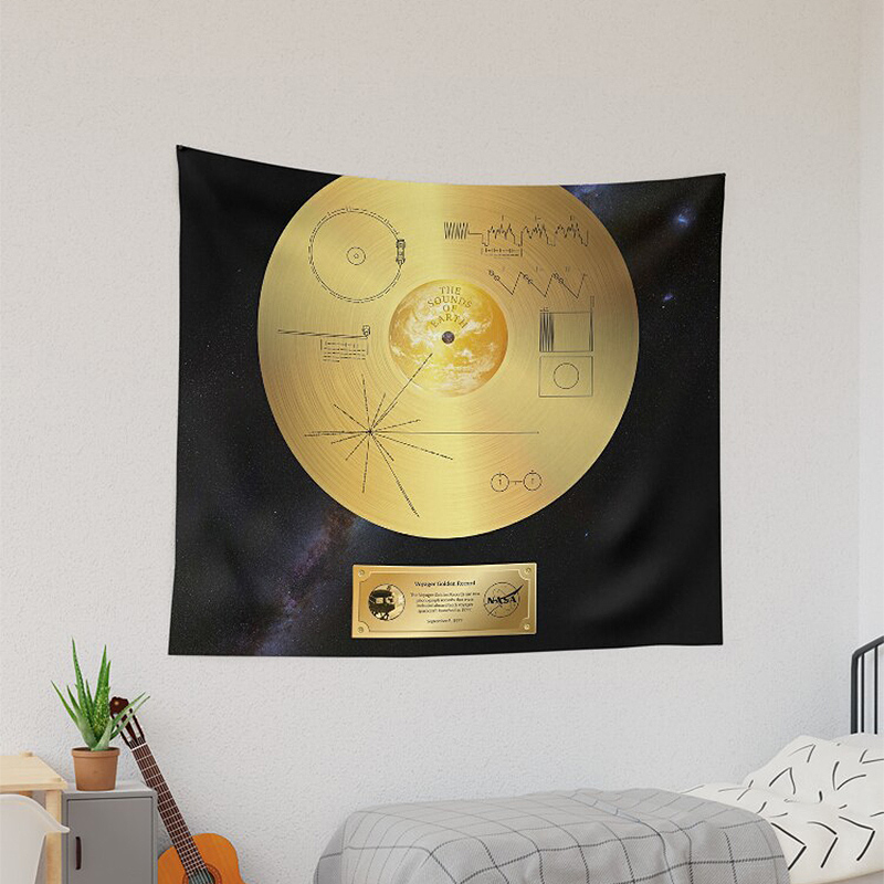 Voyager 1 Golden Record — space Tapestry