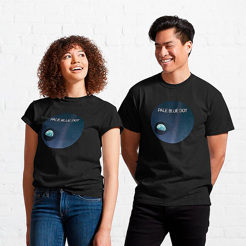 Pale Blue Dot — Voyager 1 ⛔ 2020 revision Classic T-Shirt