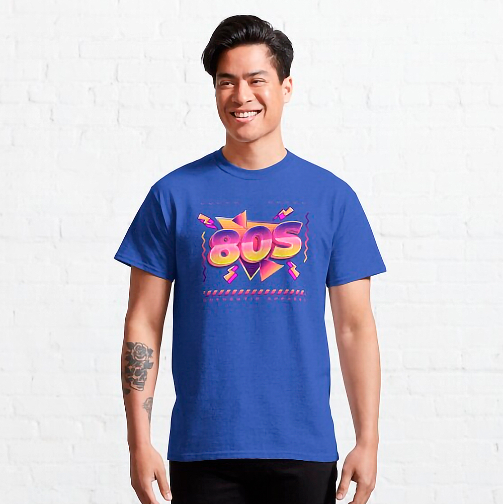 80s!!! - Synthwave/Retrowave/ Vaporwave/ 80s Classic T-Shirt