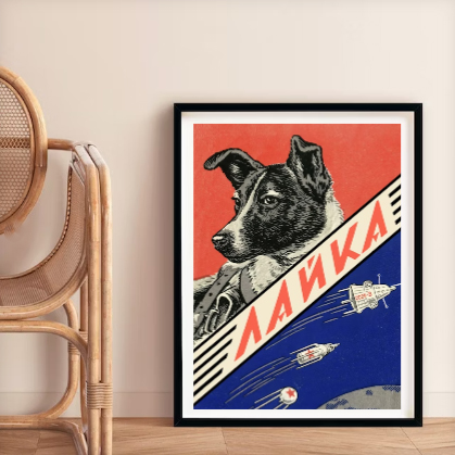 IAmFy.co - Laika poster